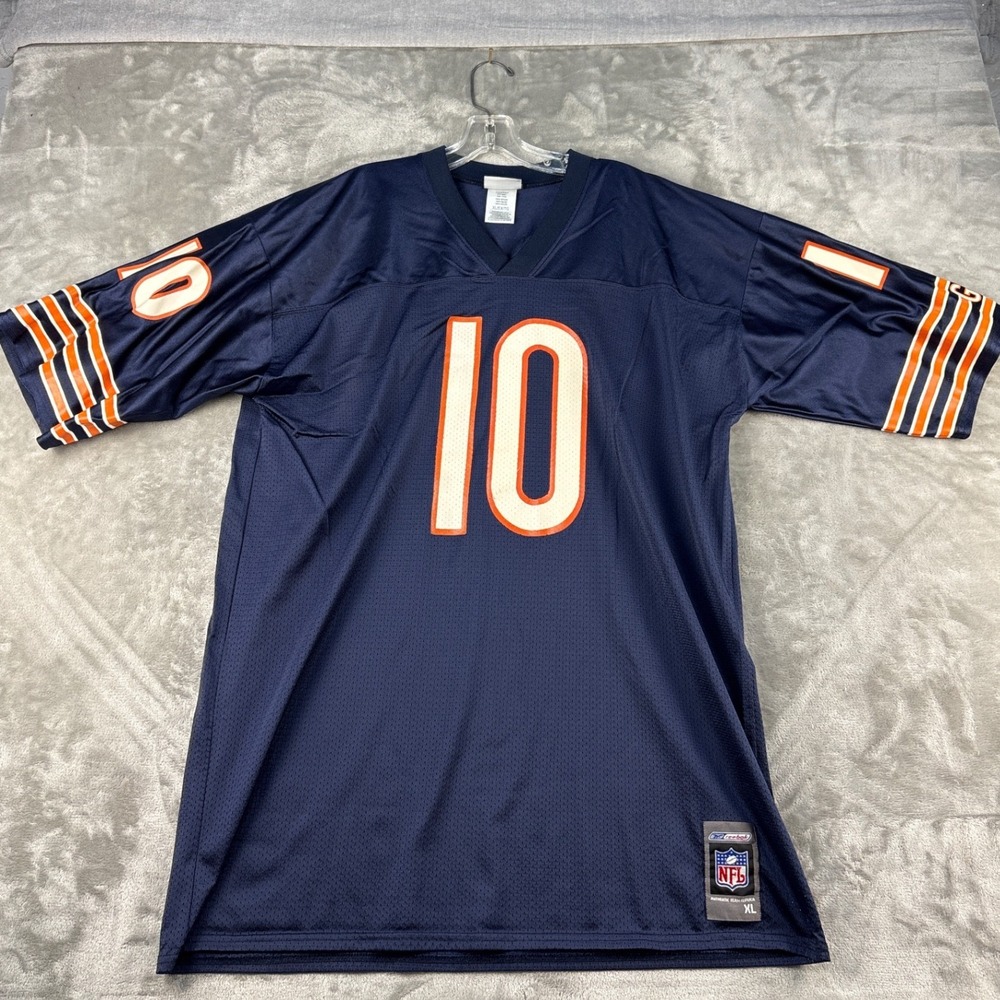 Reebok Chicago Bears Football Jersey Mens XL Navy Blue NFL Express EUC